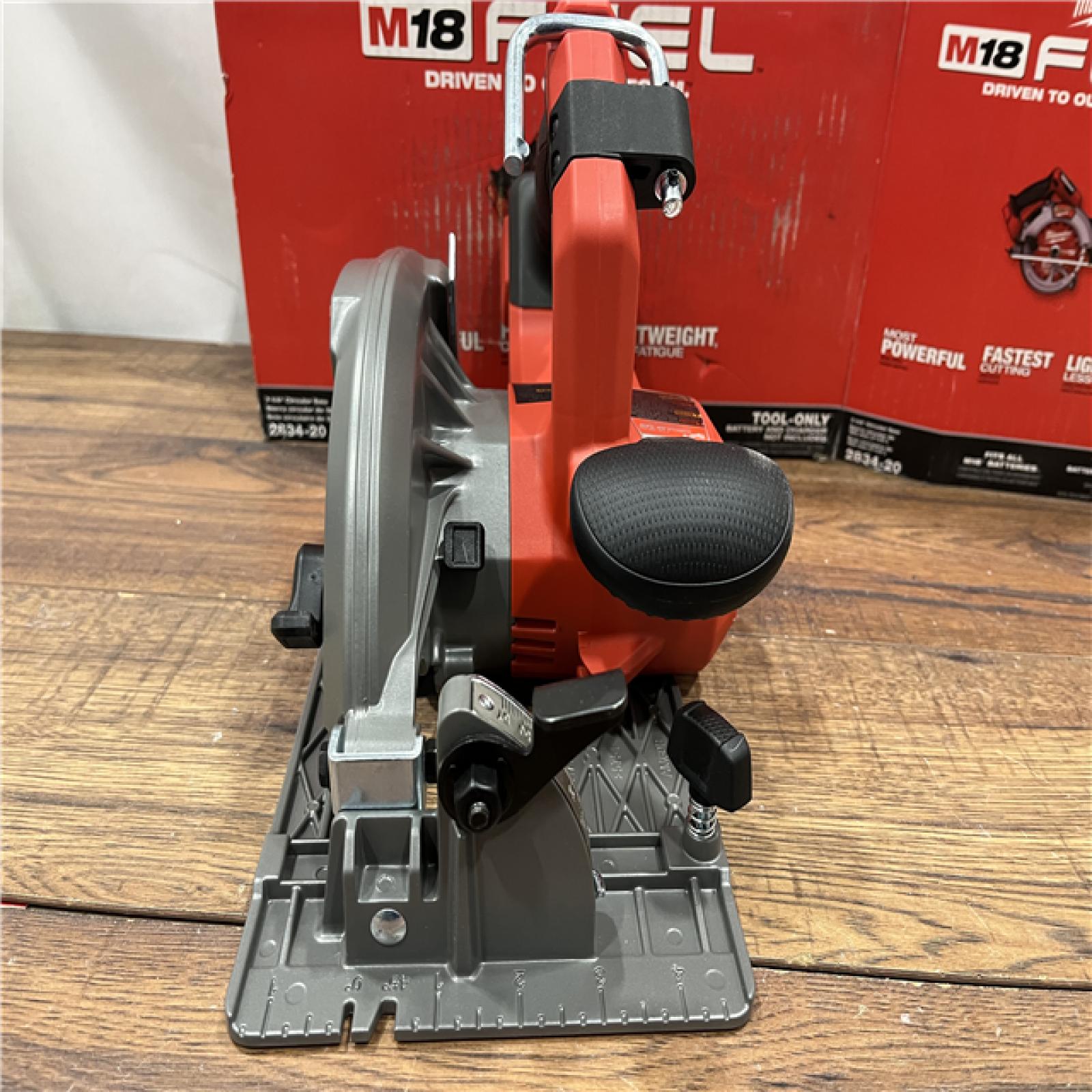 AS IS Milwaukee M18 FUEL 18V Lithium-Ion Brushless Cordless 7-1/4 in. Circular Saw (Tool-Only)