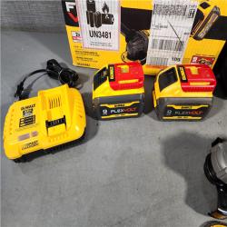 HOUSTON LOCATION - AS-IS (APPEARS LIKE NEW) DeWalt Flexvolt 60V Max Cordless Grinder  4.5 in; 6 in  Kit  1 KT (115-DCG418X2)