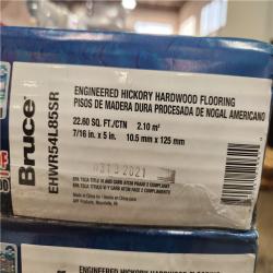 Phoenix Location Bruce Hydropel Cool Gray Hickory 7/16 in. T x 5 in. W Waterproof Click Lock Engineered Hardwood Flooring (836 sq.ft. 37 ctn)