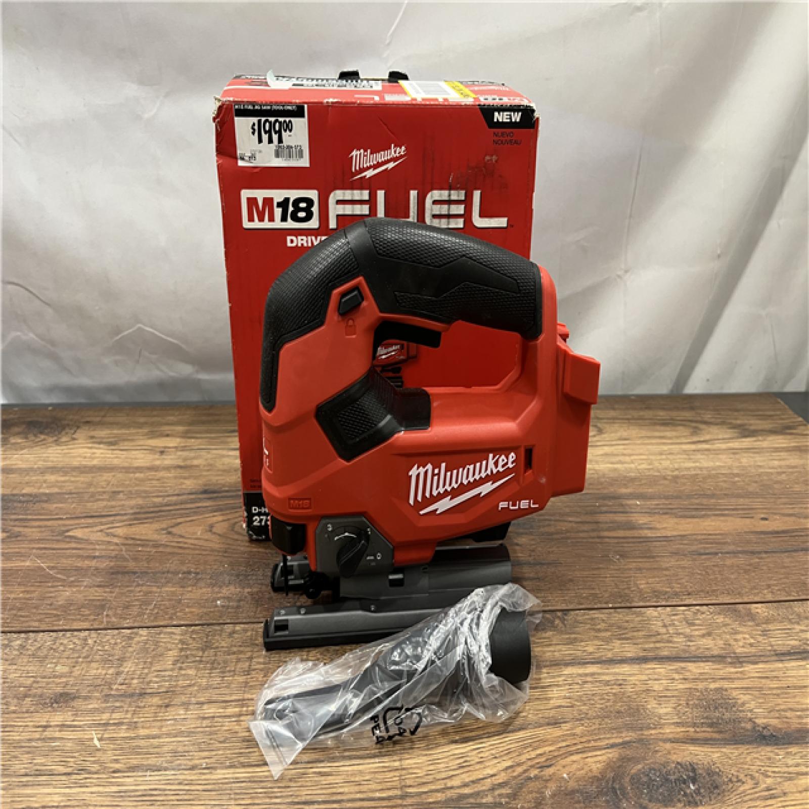 AS-IS MILWAUKEE M18 FUEL 18V Lithium-Ion Brushless Cordless Jig Saw (Tool-Only)