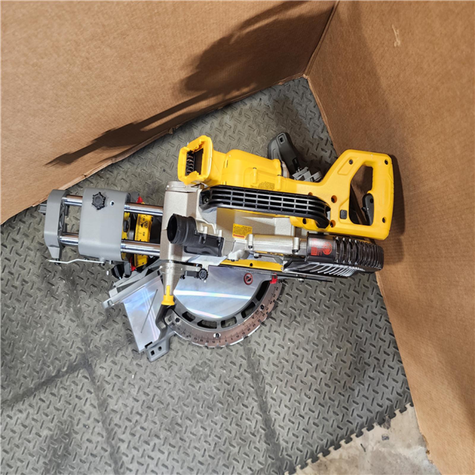 HOUSTON LOCATION - AS-IS (APPEARS LIKE NEW) DEWALT 60V Lithium-Ion 12 in. Cordless Sliding Miter Saw (Tool Only)