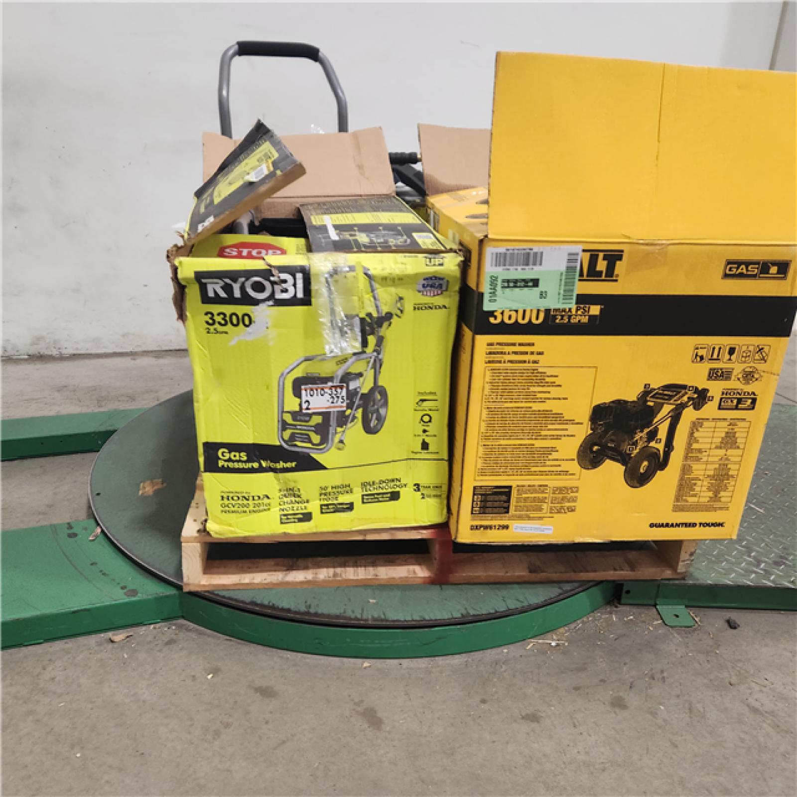 Dallas Location - As-Is GAS PRESSURE WASHER (Lot Of 4)