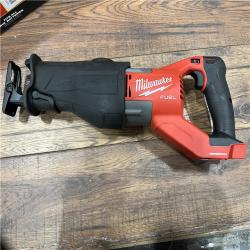 AS-IS Milwaukee M18 Fuel 18V Brushless Super Sawzall Reciprocating Saw 2722-20 (Bare Tool)