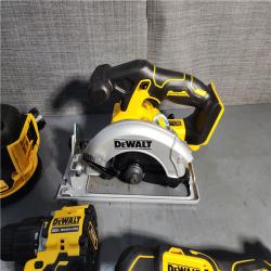 HOUSTON LOCATION - AS-IS Dewalt 20-Volt MAX ToughSystem Lithium-Ion 5-Tool Cordless Combo Kit