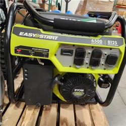 Dallas Location - As-Is RYOBI 6,500-Watt Gasoline Powered Portable Generator