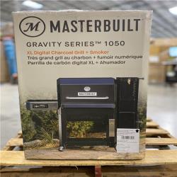 DALLAS LOCATION - Masterbuilt Gravity Series 1050 Digital WiFi Charcoal Grill and Smoker in Black