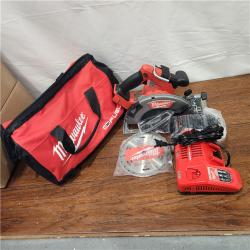 AS-IS Milwaukee M18 FUEL 18-Volt Lithium-Ion Brushless Cordless 7-1/4 in. Circular Saw Kit