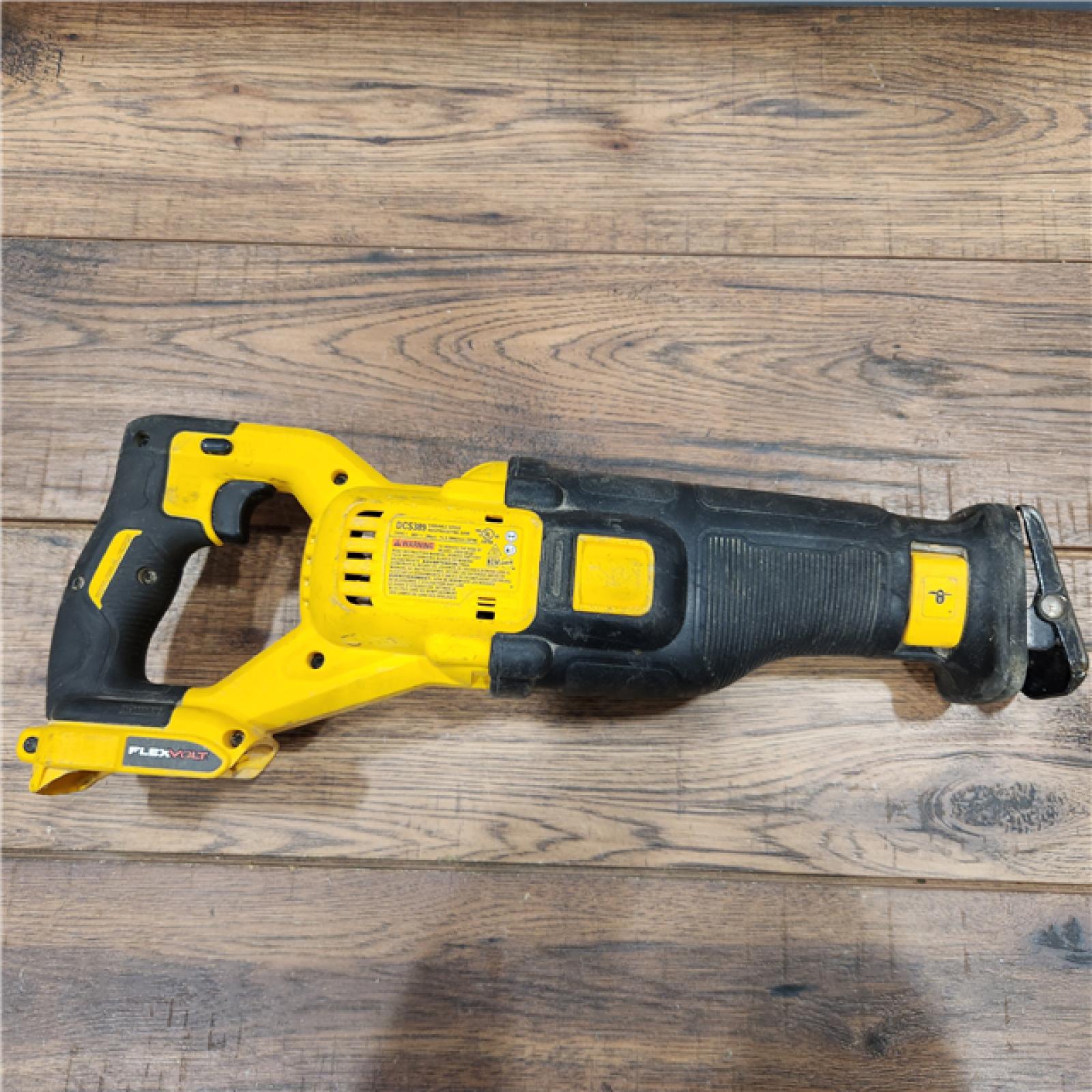 AS-IS DeWalt DCS389B FLEXVOLT 60V MAX Cordless Brushless Reciprocating Saw (Tool-Only)