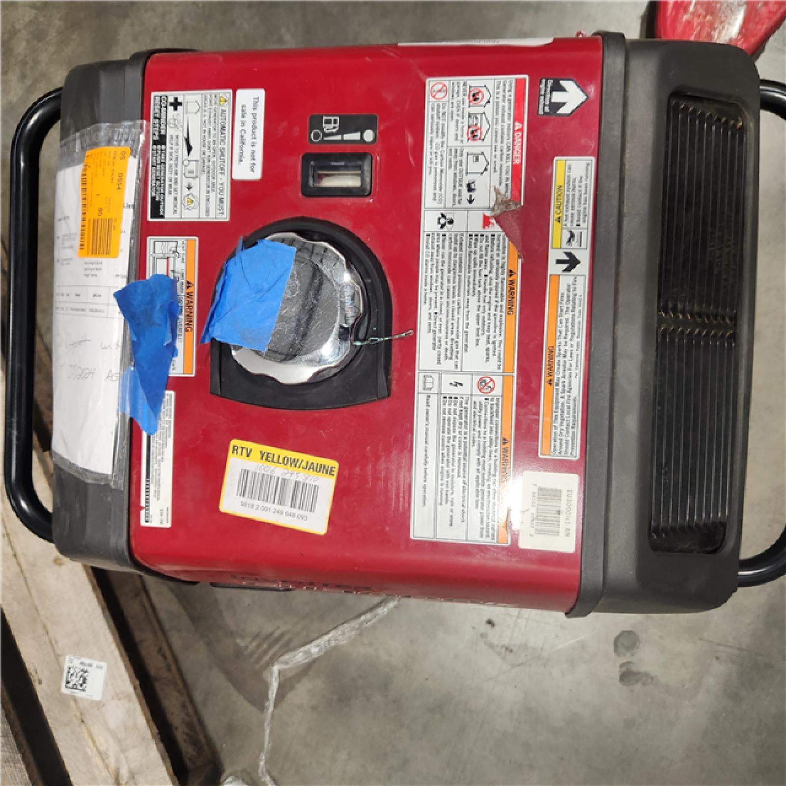 Dallas Location - As-Is Honda EU3000iS Super Quiet Inverter Generator