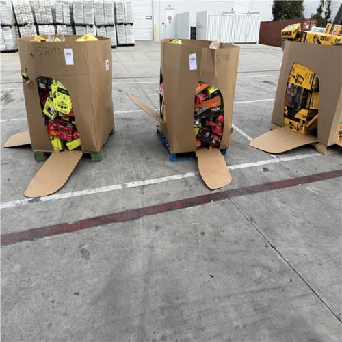 California AS-IS POWER TOOLS Partial Lot (3 Pallets) P-R057095