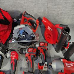 HOUSTON LOCATION - AS-IS (APPEARS LIKE NEW) M18 18-Volt Lithium-Ion Cordless Combo Kit (9-Tool) with (2) Batteries, Charger, and Tool Bag