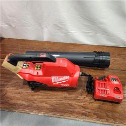 AS-IS Milwaukee M18 FUEL 120 MPH 450 CFM 18V Lithium-Ion Brushless Cordless Handheld Blower Kit with 8.0 Ah Battery, Rapid Charger (NOT INCLUDE BATTERY)