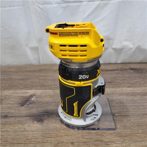 AS-IS Dewalt 20V MAX XR Brushless Cordless Compact Router (Tool Only)