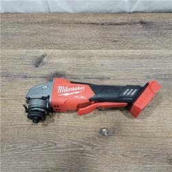 AS-IS Milwaukee 2880-20 M18 FUEL 18-Volt Lithium-Ion Brushless Cordless 4-1/2 in./5 in. Grinder W/Paddle Switch (Tool-Only)