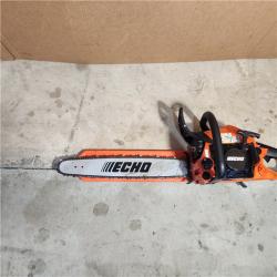 Houston location AS-IS ECHO 20 in. 50.2 Cc 2-Stroke Gas Rear Handle Chainsaw