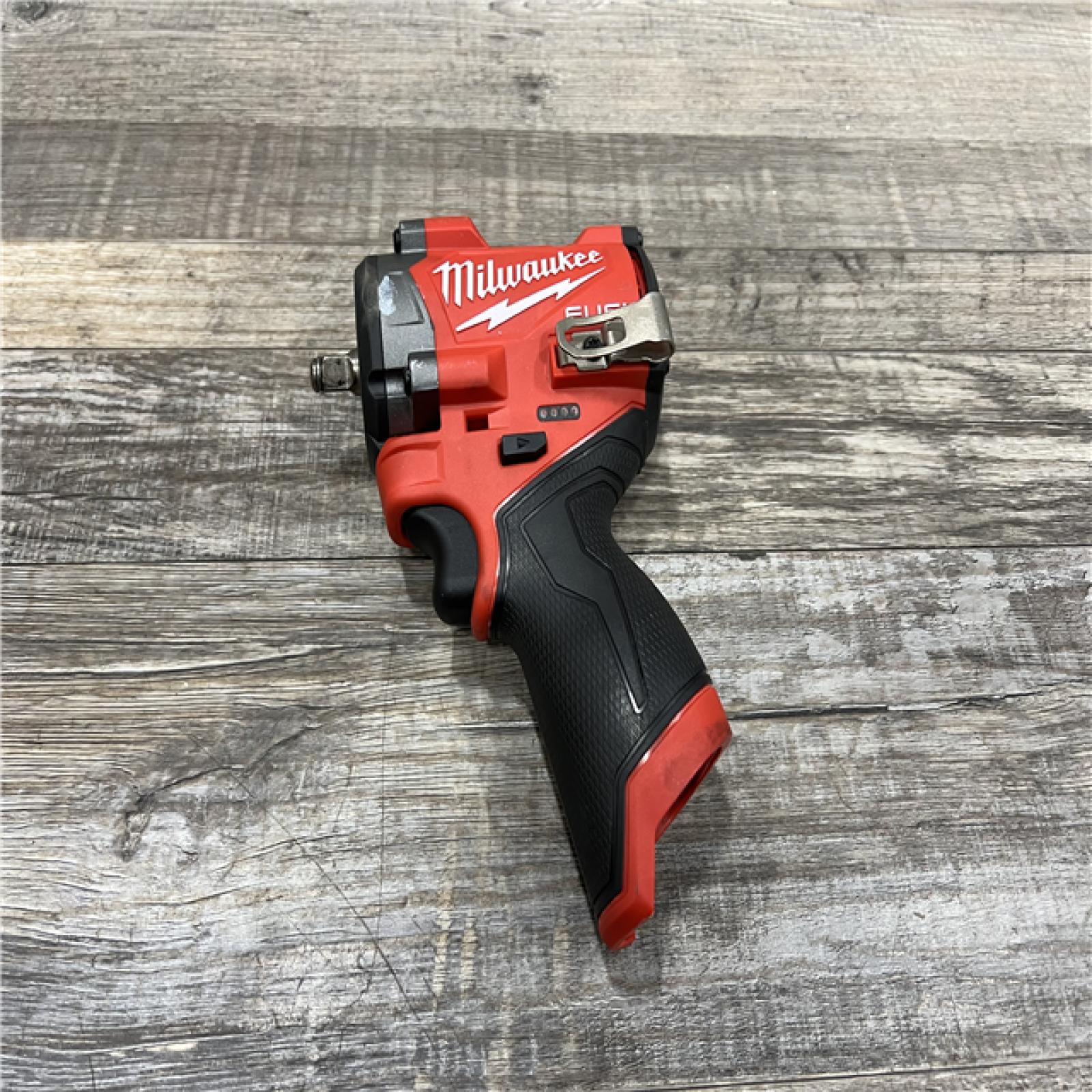 AS-IS Milwaukee M12 FUEL M12 3/8 in. Cordless Brushless High Torque Impact Wrench Tool Only