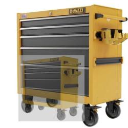 DALLAS LOCATION - DEWALT 37in 5-Drawer Rolling Tool Cabinet