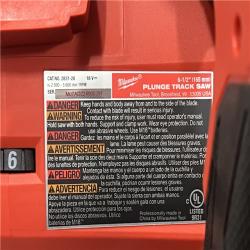 AS-IS Milwaukee M18 Fuelâ„¢ 6-1/2  Plunge Track Saw