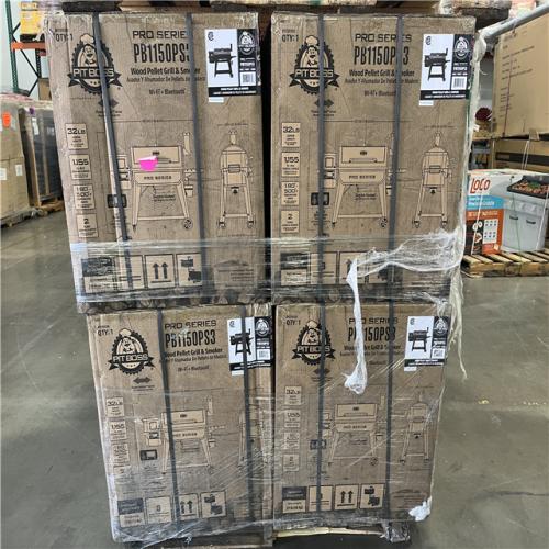 DALLAS LOCATION - PIT BOSS PRO SERIES 3 1150 WOOD PELLET GRILL PALLET - (4 UNITS)