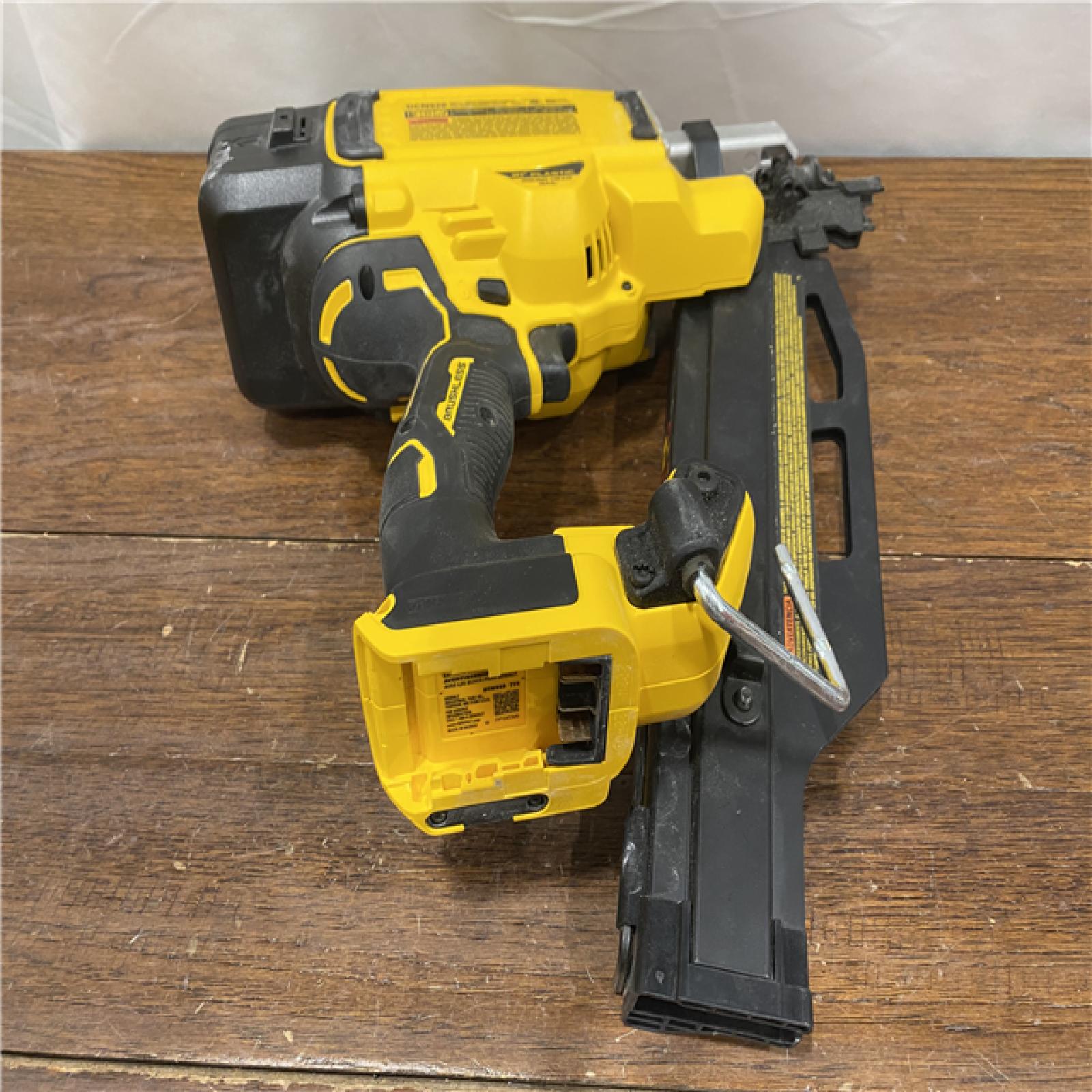 AS-ISDEWALT 20-Volt 21Â° Cordless Framing Nailer (Tool-Only)