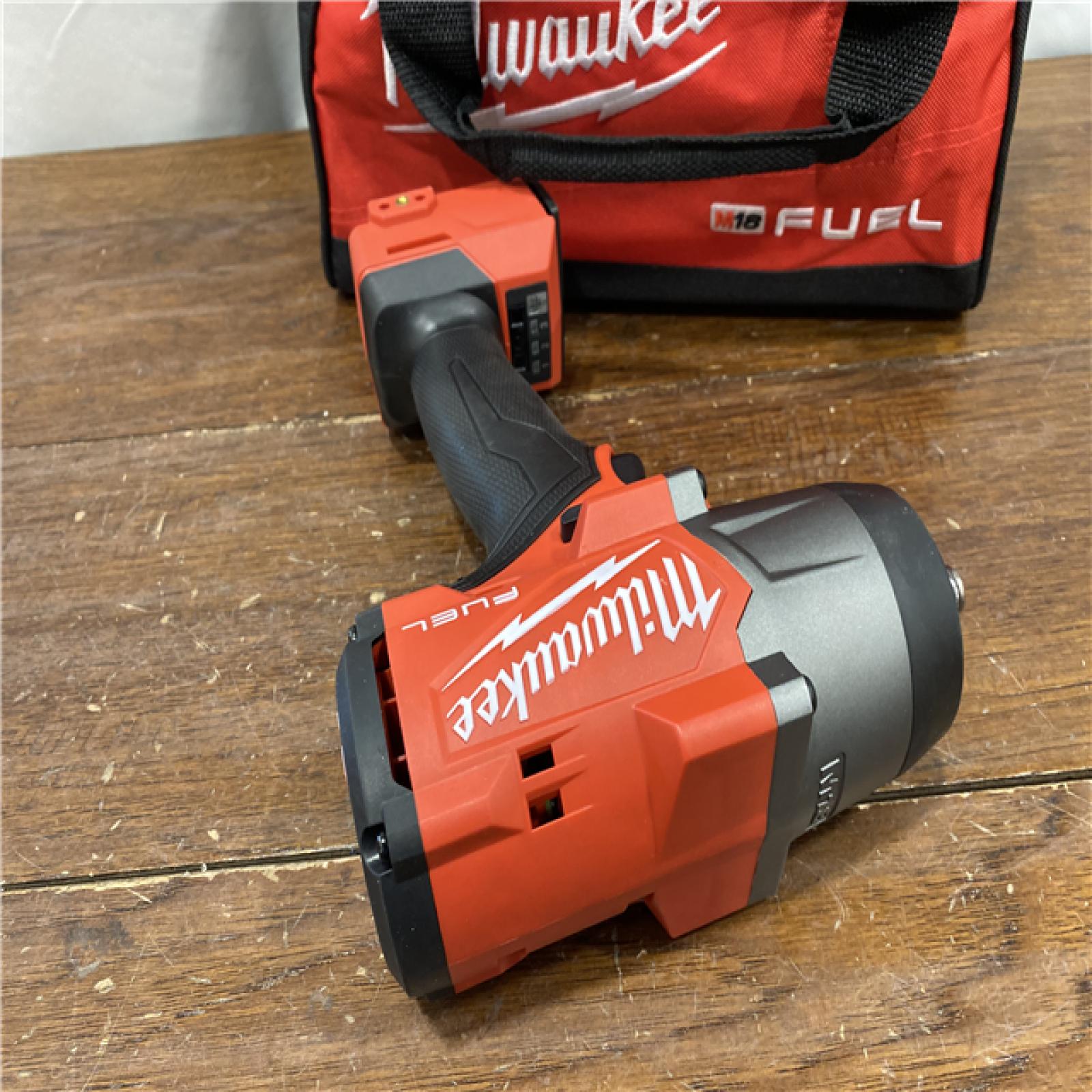 AS-ISMilwaukee M18 1/2 in. Cordless Brushless High Torque Impact Wrench Kit (Battery & Charger)