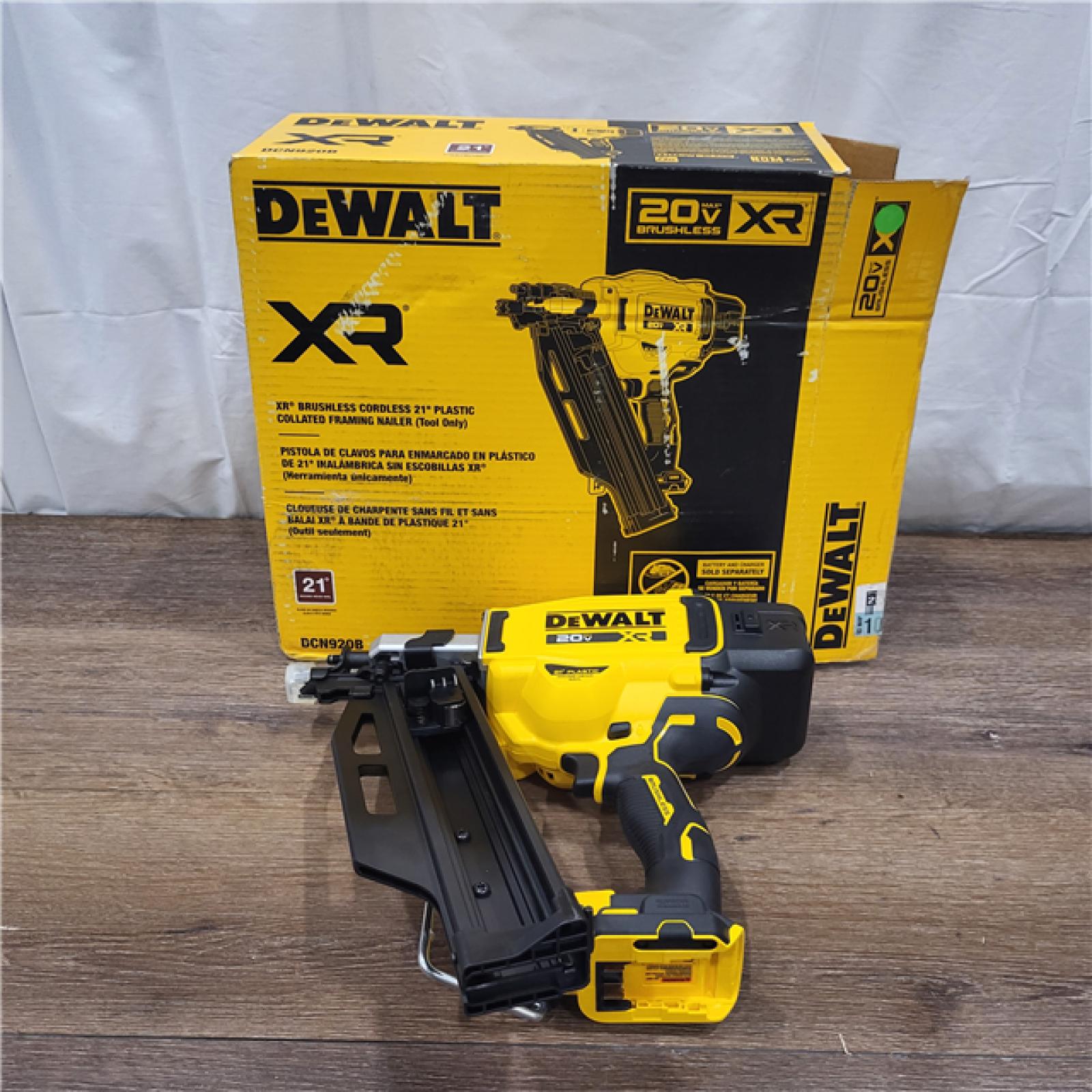 AS-IS 20-Volt 21Â° Cordless Framing Nailer (Tool-Only)