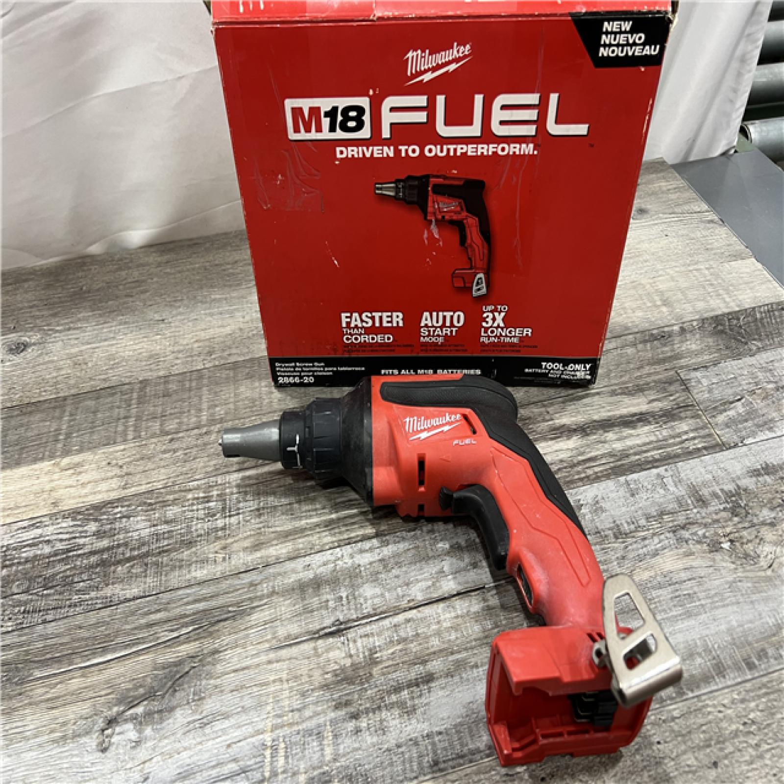 AS-IS Milwaukee M18 FUEL Drywall Screw Gun