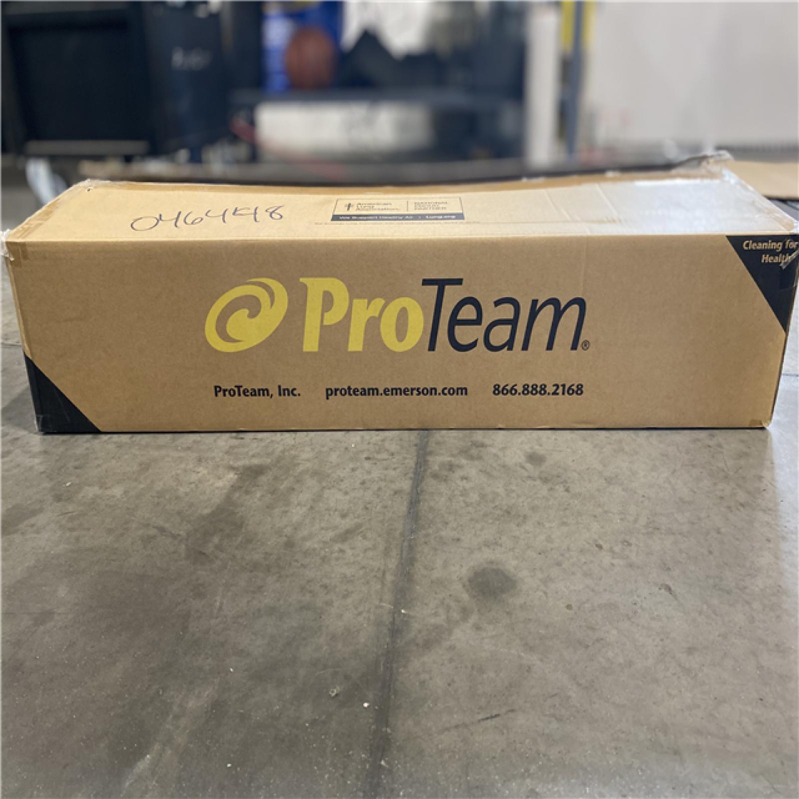 DALLAS LOCATION - ProTeam ProForce 1500XP Commercial Upright Vacuum Cleaner with ProLevel Filtration, On-Board Tools for Carpets and Hard Floors