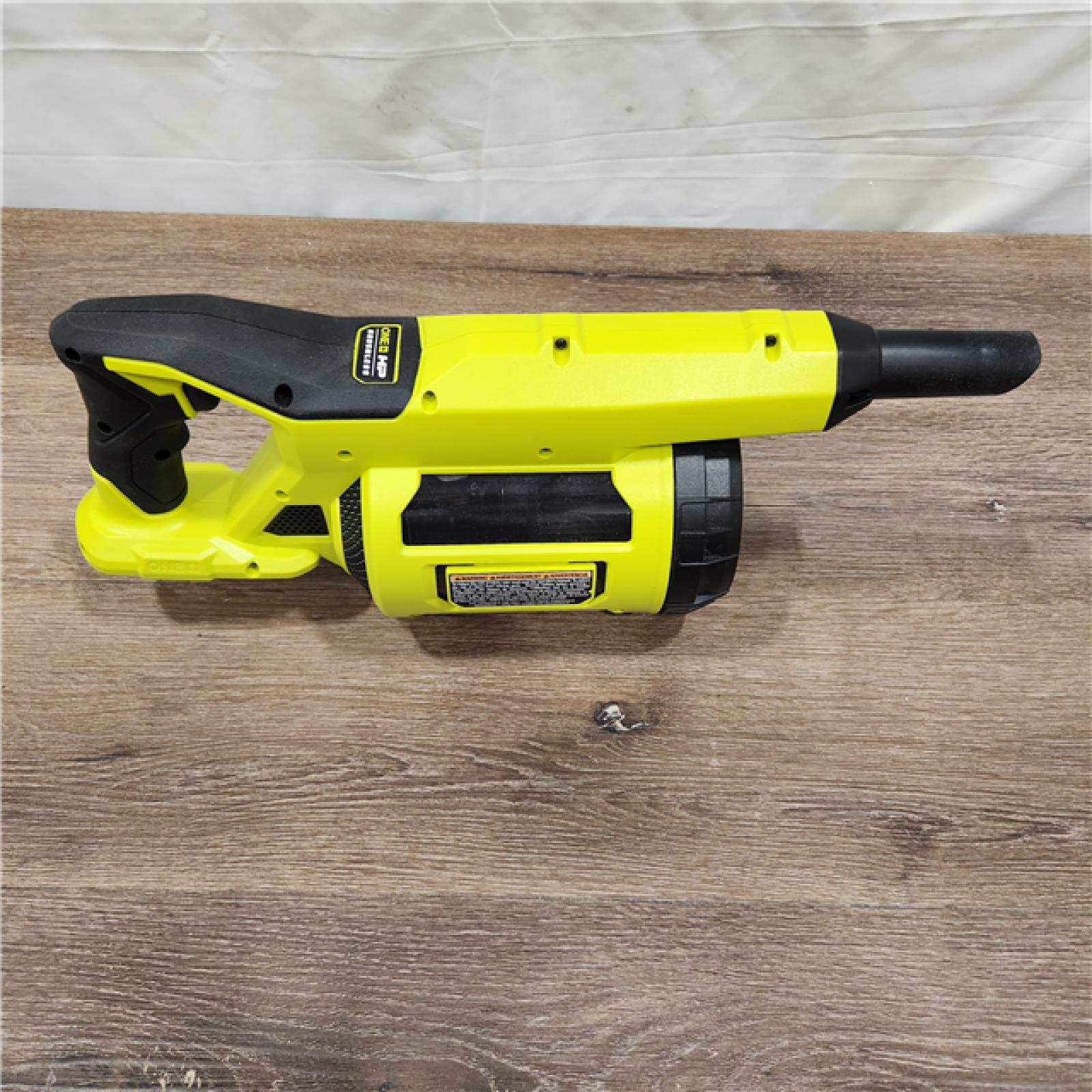 AS-IS RYOBI ONE+ HP 18V Brushless Cordless Jobsite Hand Vacuum (Tool ...