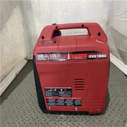 Houston location AS-IS A-IPOWER 1500-Watt Recoil Start Gasoline Powered Ultra-Light Inverter Generator with 60cc OHV Engine and CO Sensor Shutdown