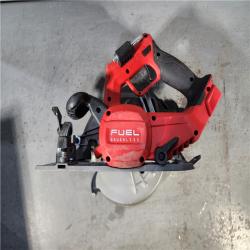 HOUSTON LOCATION - AS-IS Milwaukee M18 FUEL 18V Lithium-Ion Brushless Cordless 7-1/4 in. Circular Saw (Tool-Only)