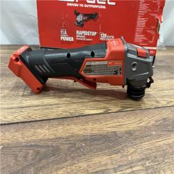 AS-IS Milwaukee 2880-20 M18 FUEL 18-Volt Lithium-Ion Brushless Cordless 4-1/2 in./5 in. Grinder W/Paddle Switch (Tool-Only)