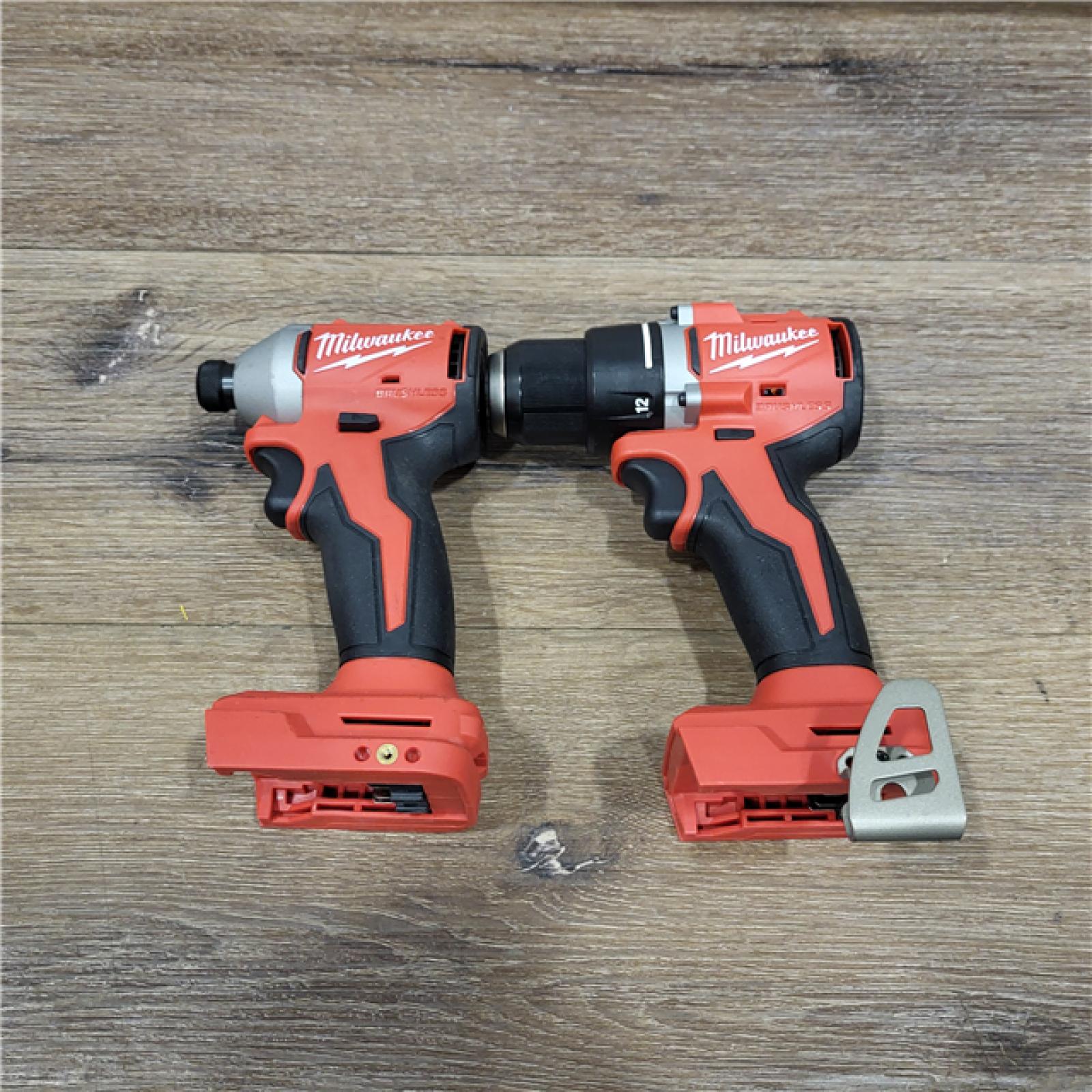 AS-IS Milwaukee M18 Compact Brushless 2-Tool Combo Kit