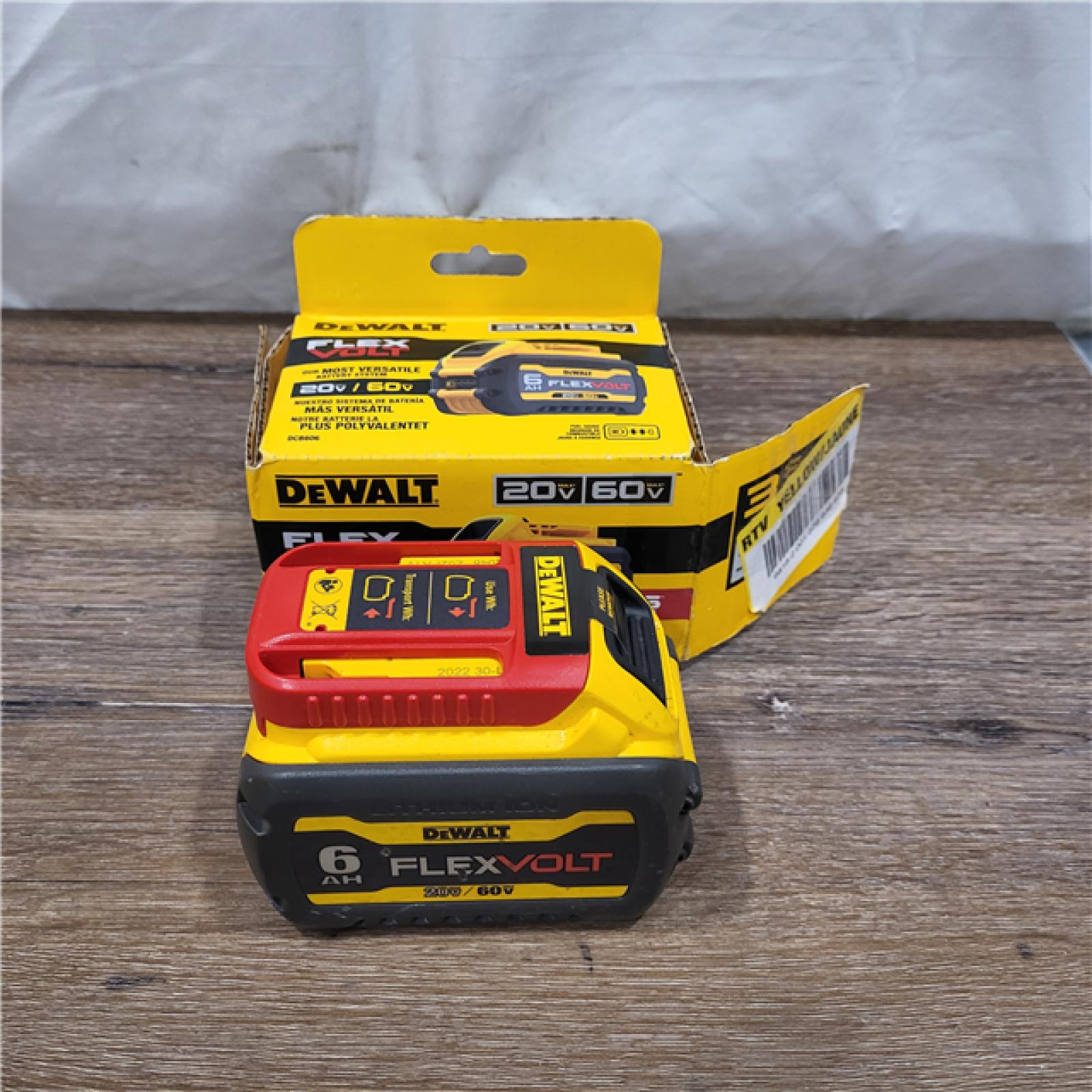 AS-IS Dewalt 60V Max 6.0Ah Battery