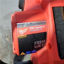 HOUSTON LOCATION - AS-IS (APPEARS LIKE NEW) Milwaukee Tool 2826-20T M18 FUEL 14  Top Handle 18-Volt Lithium-Ion Brushless Electric Cordless Chainsaw (Tool-Only)