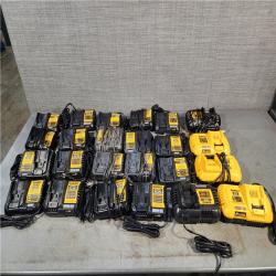 HOUSTON LOCATION - AS-IS DEWALT BATTERY CHARGER PACK QTY - 24