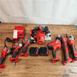 AS-IS Milwaukee M18 18V Lithium-Ion Cordless Combo Tool Kit