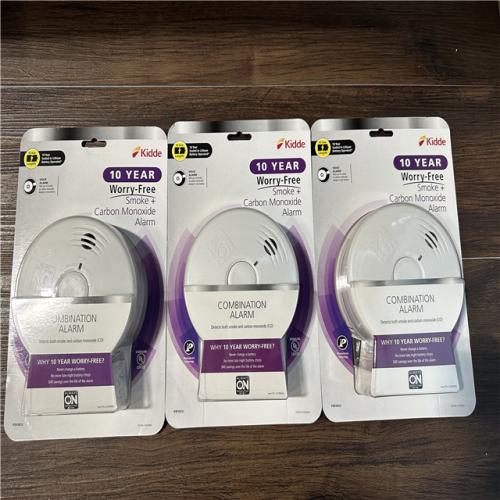 California NEW Kidde Smoke & Carbon Monoxide Alarm (3 Pieces)