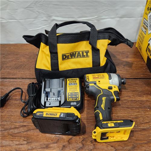 AS-IS DEWALT ATOMIC 20V MAX* Brushless Cordless Compact 1/4 in. Impact Driver Kit