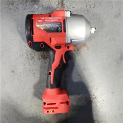 HOUSTON LOCATION - AS-IS (APPEARS LIKE NEW) Milwaukee 18V Cordless 1/2  Impact Wrench with Friction Ring Kit