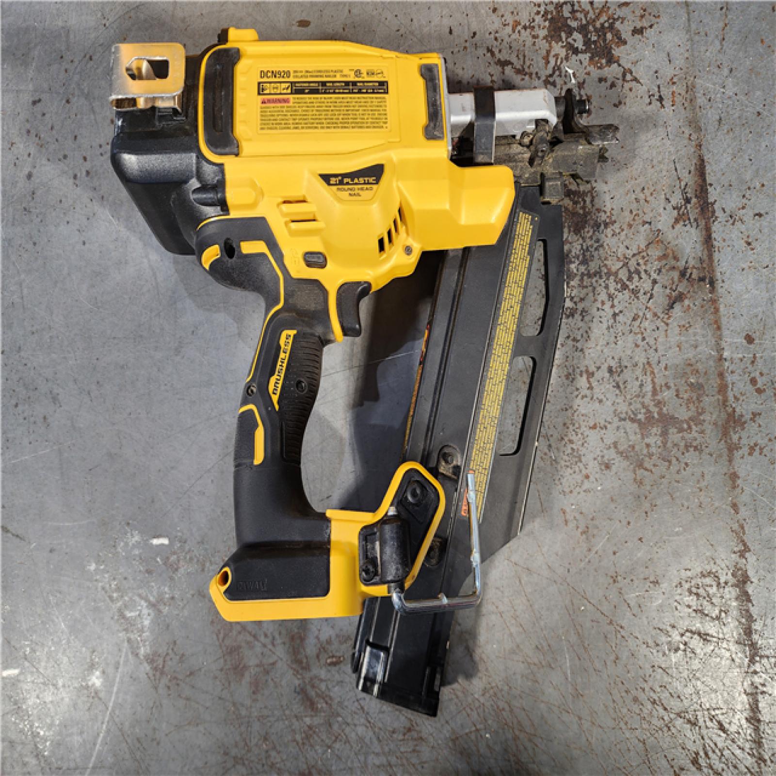 HOUSTON LOCATION - AS-IS DEWALT 20-Volt 21Â° Cordless Framing Nailer (Tool-Only)