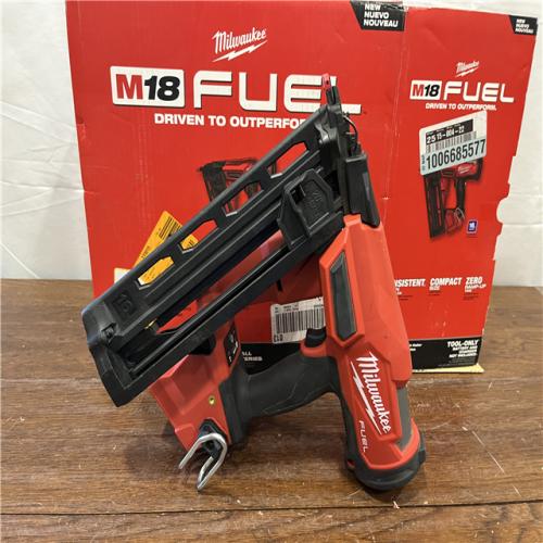 AS-IS Milwaukee 2841-20 18V Cordless Gen II 16 Gauge Angled Finish Nailer (Tool Only)