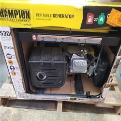 CALIFORNIA AS-IS CHAMPION DUAL FUEL GAS AND PROPANE GENERATOR