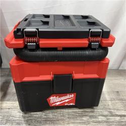 AS-IS MILWAUKEE M18 FUEL PACKOUT 18-Volt Lithium-Ion Cordless 2.5 Gal. Wet/Dry Vacuum (Vacuum-Only)