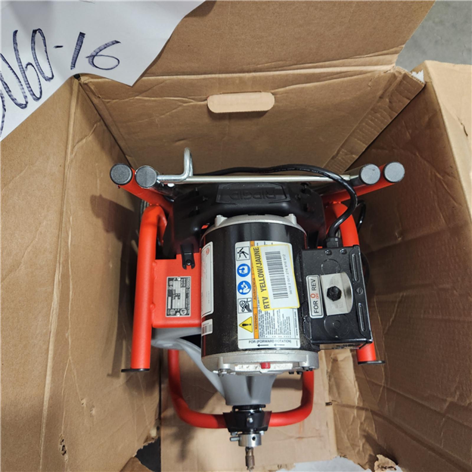 Dallas Location - As-IsRidgid  K-400 Drain Cleaning Snake Auger