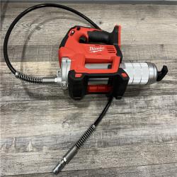 AS-IS Milwaukee Tool 10,000 PSI 14 Oz Battery-Operated Grease Gun - 48 Flexible Hose, 31 Strokes/oz | Part #2646-20