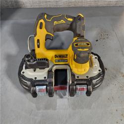 HOUSTON LOCATION - AS-IS Dewalt DCS377B 20V MAX ATOMIC Brushless Cordless 1-3/4  Compact Bandsaw (TOOL ONLY)