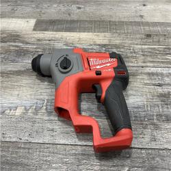 AS-IS Milwaukee M12 FUEL 12-Volt Lithium-Ion 5/8 in. Brushless Cordless SDS-Plus Rotary Hammer (Tool-Only)