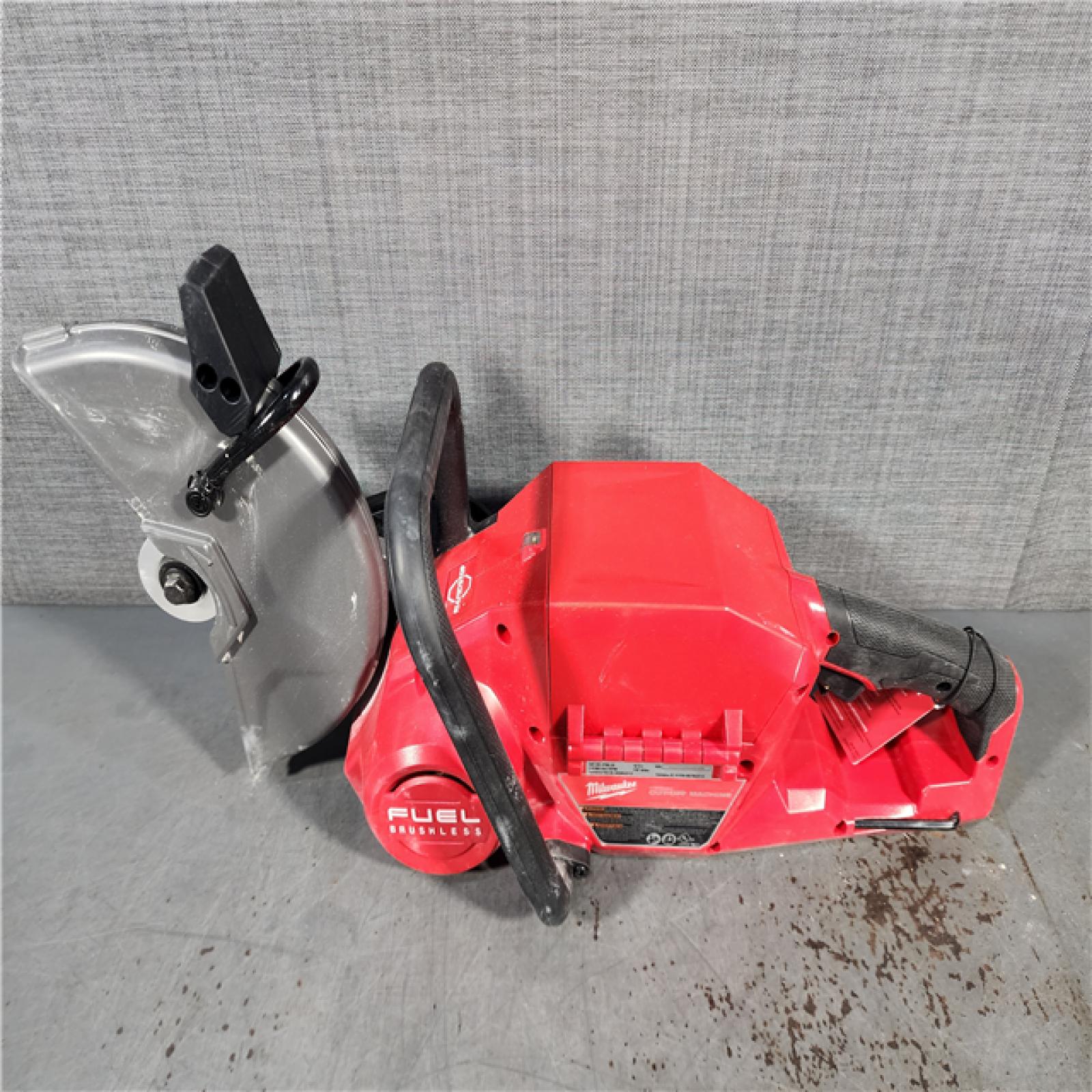 HOUSTON LOCATION - AS-IS Milwaukee M18 FUEL 9 Cut-Off Saw with ONE-KEY Bare Tool