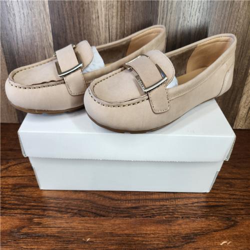 Calvin Klein Women's Lydia Casual Leather Loafers - Taupe - Size 8